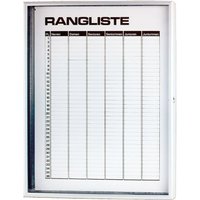 Tegra Ranglisten-magnettafel 6 Ränge Mit Scheibe, Abschließbar Rangliste Tegra Ranglisten-magnettafel 6 Ränge Mit Scheibe, Abschließbar Rangliste von Tegra