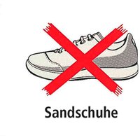 Tegra Sandschuhe Verboten Schild Tegra Sandschuhe Verboten Schild von Tegra