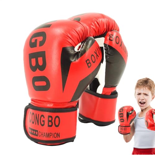 Boxhandschuhe – Box-Trainingshandschuhe für Kinder & Erwachsene, Kickboxhandschuhe, Sparring-Punching-Handschuhe, schwere Trainingshandschuhe für Boxen, Kickboxen, Muay Thai, MMA von Teksome