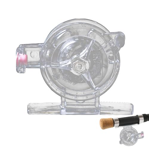 Teksome Angelrollen,Spinnrollen Süßwasser,Angelrollen Wurfrolle - Spin Cast Reel Ultra Smooth, Fliegenfischerrad, Fischrolle Baitcaster, Spulen-Angelgerät, Angelgeschenke für Herren von Teksome