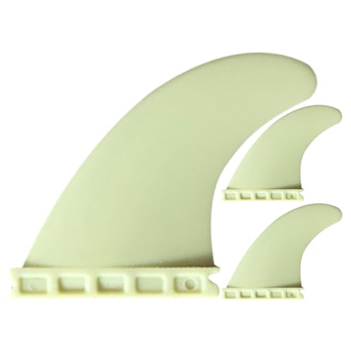 Teksome Paddle-Board-Finne, Longboard-Finne-Ersatz,3 Stück Nylon-Fiberglas-Surfbrettflossen - Dekoratives Paddleboard-Zubehör, einfach zu installierendes Surfzubehör für Longboard, Funboard Teksome Paddle-Board-Finne, Longboard-Finne-Ersatz,3 Stück Nylon-Fiberglas-Surfbrettflossen - Dekoratives Paddleboard-Zubehör, einfach zu installierendes Surfzubehör für Longboard, Funboard von Teksome