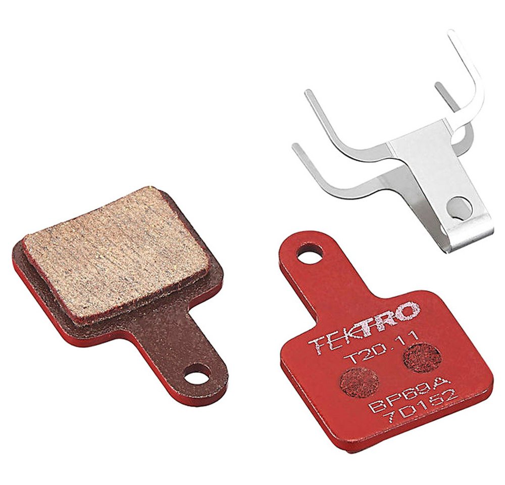 Tektro Bremsbelag Tektro Scheibenbremsbelag T20.11, semi-metallisch, für HD-E510, HD-E51 Tektro Bremsbelag Tektro Scheibenbremsbelag T20.11, semi-metallisch, für HD-E510, HD-E51 von Tektro