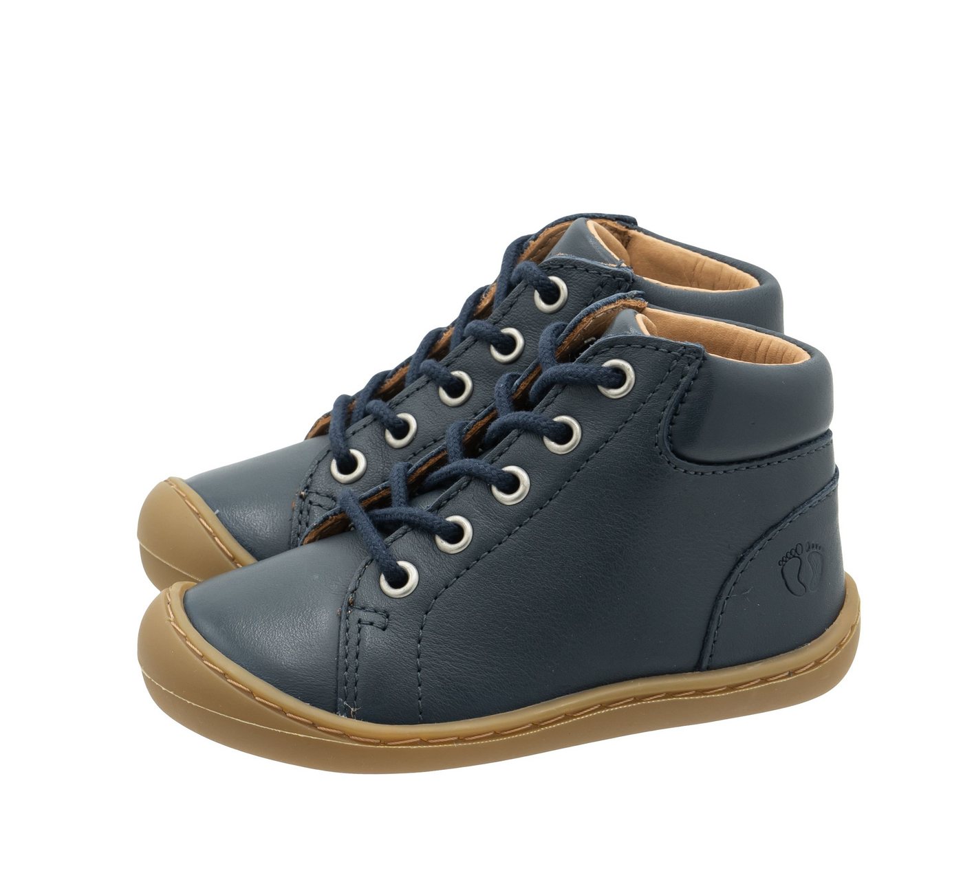 Telyoh Telyoh Barfußschuhe Lauflernschuhe Barefoot Y01113 Leder Blau Schnürschuh Telyoh Telyoh Barfußschuhe Lauflernschuhe Barefoot Y01113 Leder Blau Schnürschuh von Telyoh