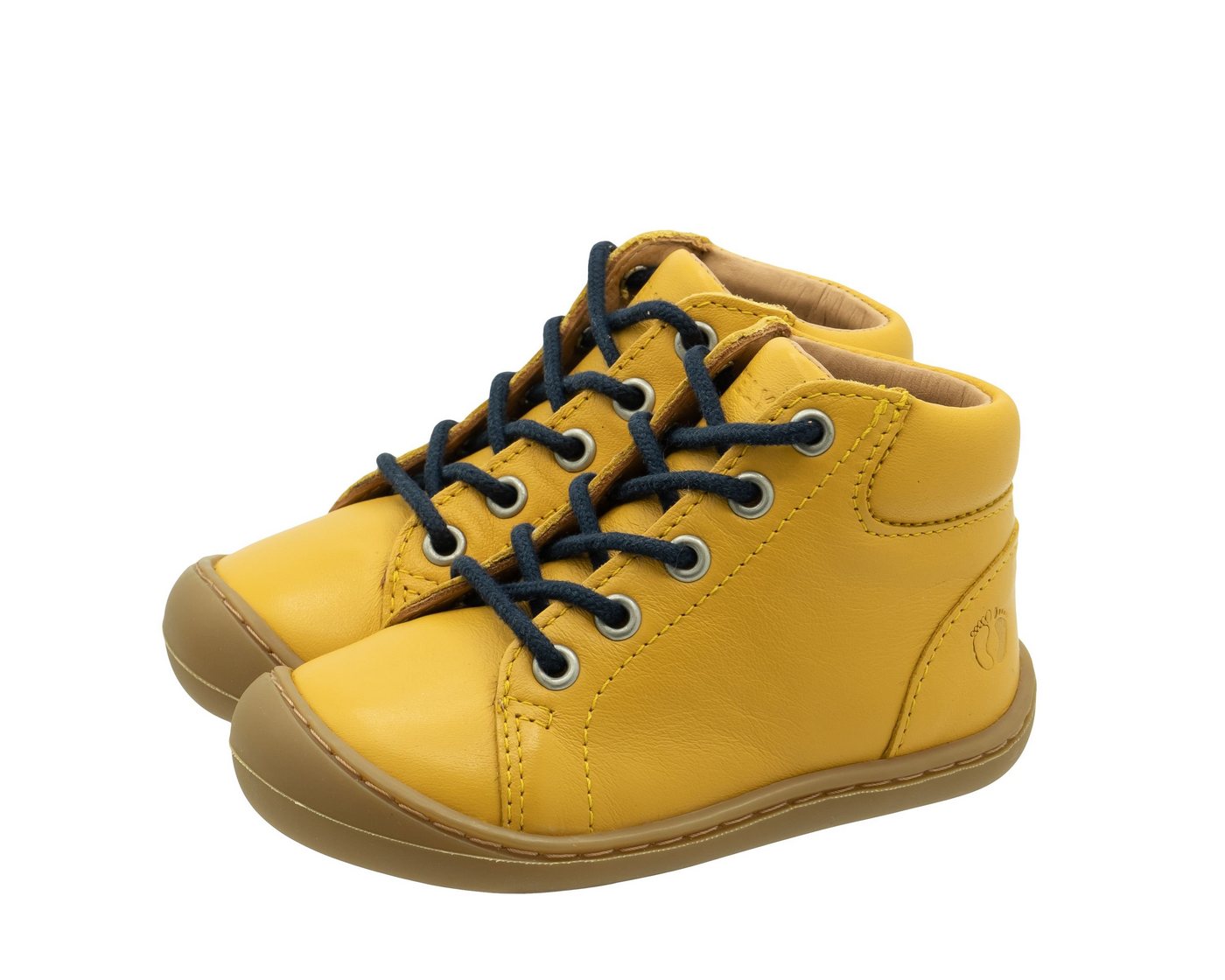 Telyoh Telyoh Barfußschuhe Lauflernschuhe Barefoot Y01113 Leder Gelb Schnürschuh Telyoh Telyoh Barfußschuhe Lauflernschuhe Barefoot Y01113 Leder Gelb Schnürschuh von Telyoh