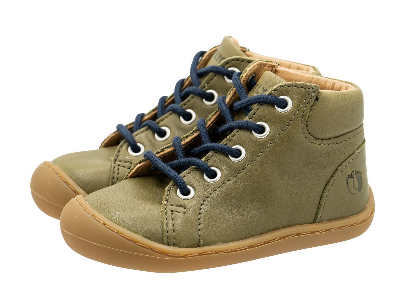 Telyoh Telyoh Barfußschuhe Lauflernschuhe Barefoot Y01113 Leder Kaky Schnürschuh Telyoh Telyoh Barfußschuhe Lauflernschuhe Barefoot Y01113 Leder Kaky Schnürschuh von Telyoh