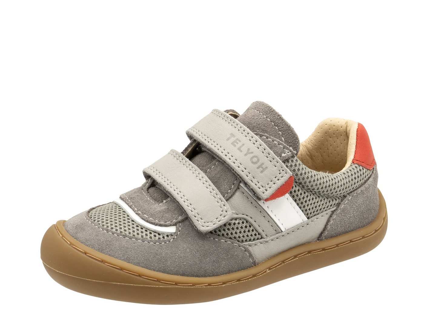 Telyoh Telyoh Barfußschuhe Sneaker Kinder Barefoot Y01142 Leder Grau Schnürschuh Telyoh Telyoh Barfußschuhe Sneaker Kinder Barefoot Y01142 Leder Grau Schnürschuh von Telyoh