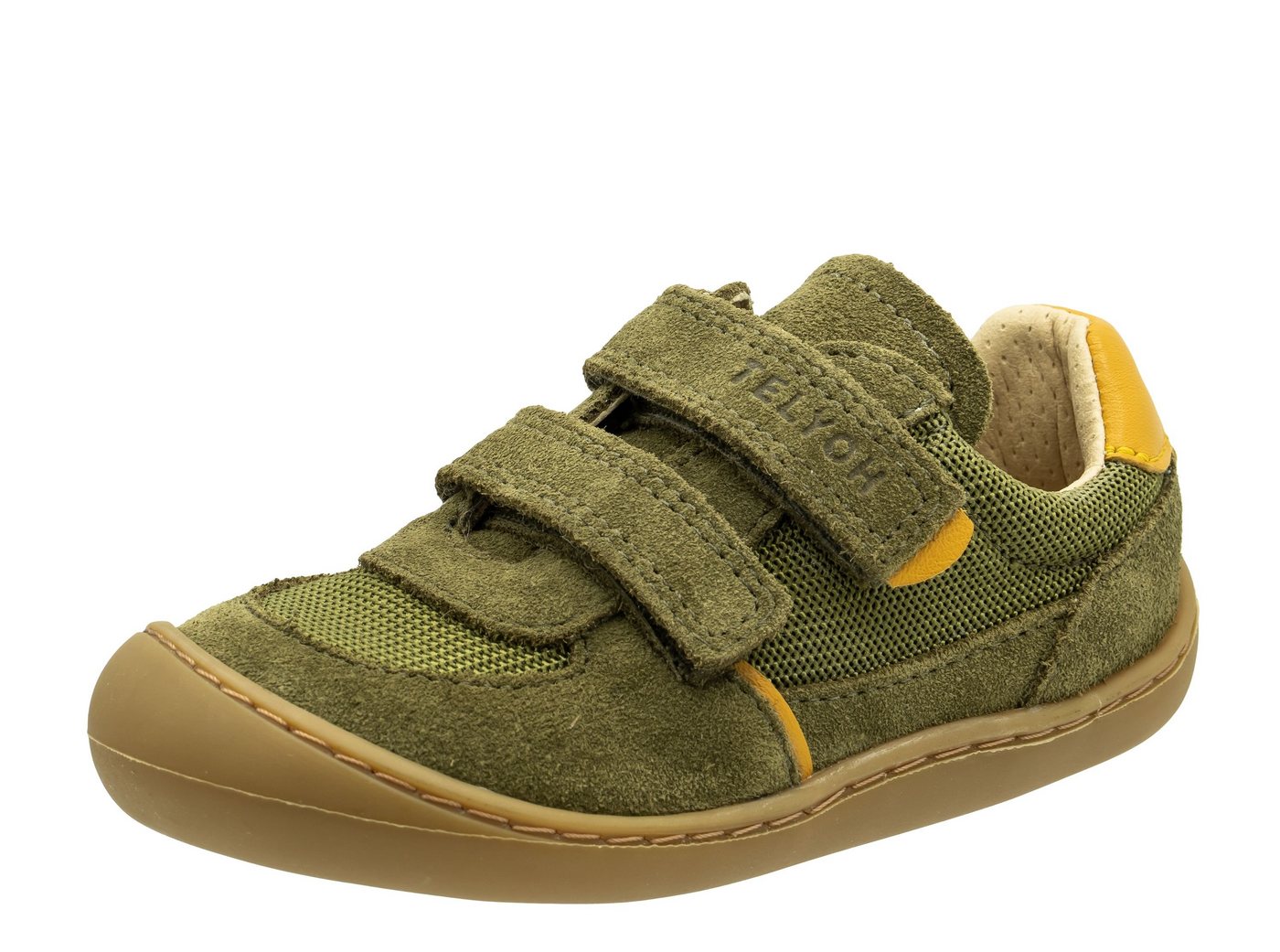 Telyoh Telyoh Barfußschuhe Sneaker Mädchen Barefoot Y01141 Leder Khaki Schnürschuh Telyoh Telyoh Barfußschuhe Sneaker Mädchen Barefoot Y01141 Leder Khaki Schnürschuh von Telyoh
