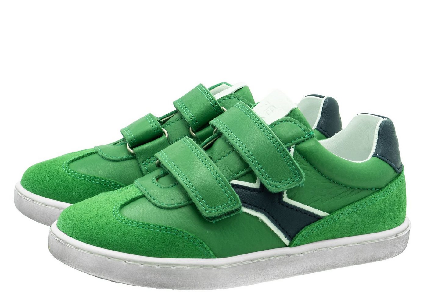 Telyoh Telyoh Sneakers Halbschuhe Kinder Schuh Y01041 Leder Grün Sneaker Telyoh Telyoh Sneakers Halbschuhe Kinder Schuh Y01041 Leder Grün Sneaker von Telyoh