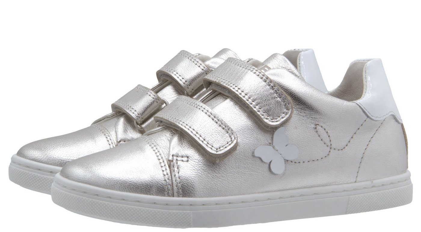 Telyoh Telyoh Sneakers Halbschuhe Mädchen Schuh Y00918 Leder Silber Sneaker Telyoh Telyoh Sneakers Halbschuhe Mädchen Schuh Y00918 Leder Silber Sneaker von Telyoh