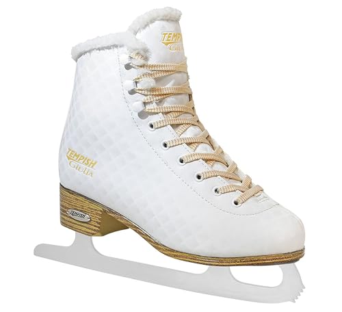 Tempish Damen Giulia Profi-eiskunstlaufschlittschuhe, Weiß, White, 41 Tempish Damen Giulia Profi-eiskunstlaufschlittschuhe, Weiß, White, 41 von TEMPISH