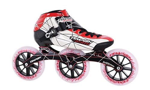 Tempish Erwachsene ATATU Größenverstellbare Kinder-inlineskates, red, 48 von Tempish