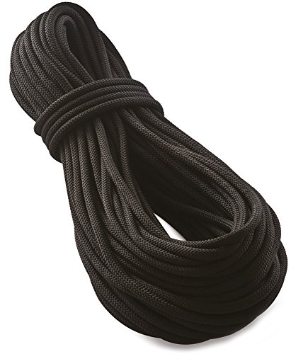 Tendon 10,0mm Static Rope Pro Work Statik Kletterseil, Farbe:schwarz, Länge:50 m von Tendon