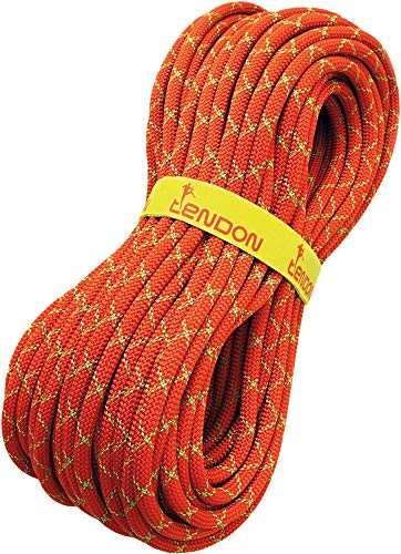 Tendon 9,8 mm Smart lite dynamisches Kletterseil rot, Länge:50 m von Tendon