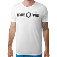 Tennis-Point Basic Function T-Shirt Herren in weiß, Größe: L von Tennis-Point