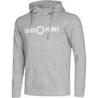 Tennis-Point Basic Hoody Herren in hellgrau, Größe: XL von Tennis-Point