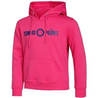 Tennis-Point Classic Logo Hoody Kinder in pink, Größe: 164 von Tennis-Point