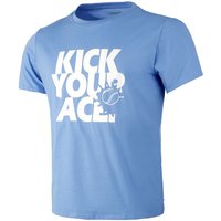 Tennis-Point Kick Your Ace T-Shirt Herren in blau, Größe: S von Tennis-Point