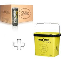 Tennis-Point Premium Tennisball 24x 3er Dose Im Karton, Plus Balleimer Tennis-Point Premium Tennisball 24x 3er Dose Im Karton, Plus Balleimer von Tennis-Point