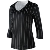 Tennis-Point Stripes Longsleeve Damen in schwarz, Größe: M von Tennis-Point