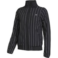 Tennis-Point Stripes Trainingsjacke Damen in schwarz, Größe: S von Tennis-Point