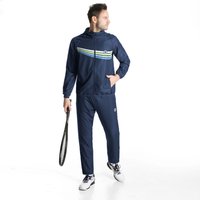 Tennis-Point Trainingsanzug Herren in dunkelblau, Größe: XL von Tennis-Point