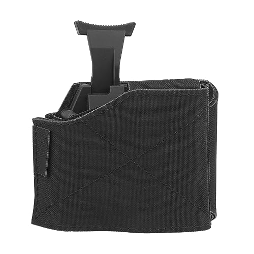 Tenoburian Nylonholster mit MOLLE-Gurtband, universelle Gürtelholstertasche für taktisches Molle-Zubehör,BLK von Tenoburian