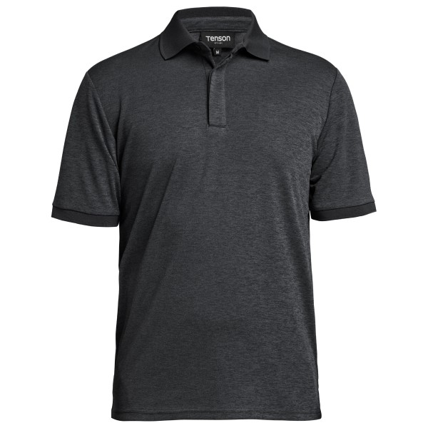 Tenson - TXlite Melange Polo - Polo-Shirt Gr 3XL grau/schwarz Tenson - TXlite Melange Polo - Polo-Shirt Gr 3XL grau/schwarz von Tenson