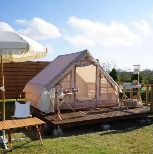 TentHome Aufblasbare Zelte Camping Wasserdicht Glampingzelt Familienzelt Stehhöhe Luxuszelt mit Pumpe für 2-6 Personen S: 320 x 200 x 200cm TentHome Aufblasbare Zelte Camping Wasserdicht Glampingzelt Familienzelt Stehhöhe Luxuszelt mit Pumpe für 2-6 Personen S: 320 x 200 x 200cm von TentHome