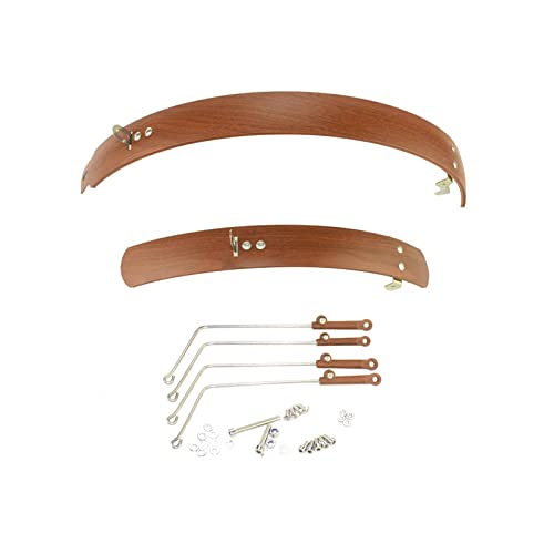 TentHome Retro Fahrrad Schutzblech Set Vintage Radschutz Fahrradkotflügel für 20 Zoll Faltrad Klapprad Kinderfahrrad Radschutz zum Schutz vor Spritzwasser Schmutz Braun, Scheibenbremsen 20 Zoll TentHome Retro Fahrrad Schutzblech Set Vintage Radschutz Fahrradkotflügel für 20 Zoll Faltrad Klapprad Kinderfahrrad Radschutz zum Schutz vor Spritzwasser Schmutz Braun, Scheibenbremsen 20 Zoll von TentHome