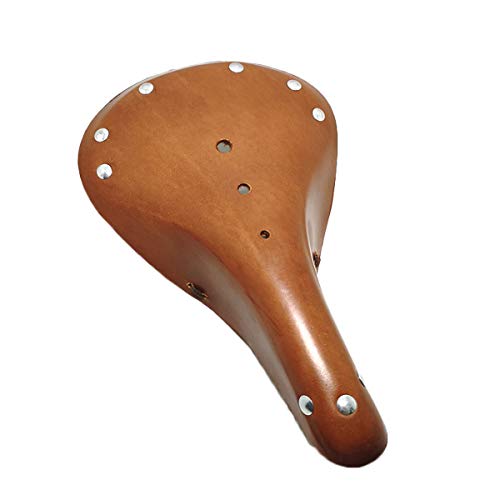 TentHome Vintage Fahrradsattel Sattel Leder Fahrradsitz Classic Line Ledersattel Bequeme Cityradsättel Tourensattel Rennradsattel Touren Trekking MTB, Braun TentHome Vintage Fahrradsattel Sattel Leder Fahrradsitz Classic Line Ledersattel Bequeme Cityradsättel Tourensattel Rennradsattel Touren Trekking MTB, Braun von TentHome