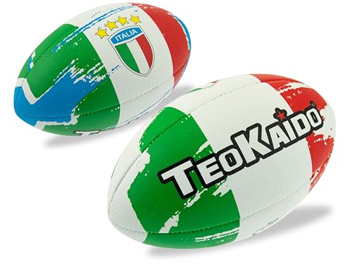 Teorema Rugbyball, Größe 5, 270 g, umweltfreundliches Material Teorema Rugbyball, Größe 5, 270 g, umweltfreundliches Material von Teorema Giocattoli