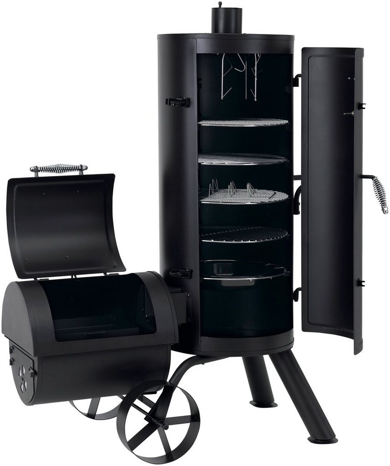 Tepro Holzkohlegrill Räucherofen Fairfax, BxTxH: 118,6x66,4x145,6 cm von Tepro