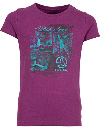 Ternua ® Brenva Mädchen T-Shirt, Mädchen, Unterhemd, 12069525897, Violett, 02 von Ternua