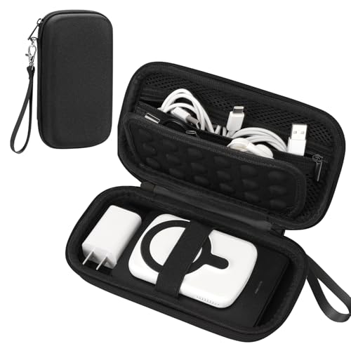 Teskyer Kabeltasche Organizer, wasserdichte, Starre Schale, Besserer Schutz, Tragbar, Travel Essentials, Urlaub Must Haves, 8,5 x 17,5 x 6 cm, Schwarz Teskyer Kabeltasche Organizer, wasserdichte, Starre Schale, Besserer Schutz, Tragbar, Travel Essentials, Urlaub Must Haves, 8,5 x 17,5 x 6 cm, Schwarz von Teskyer