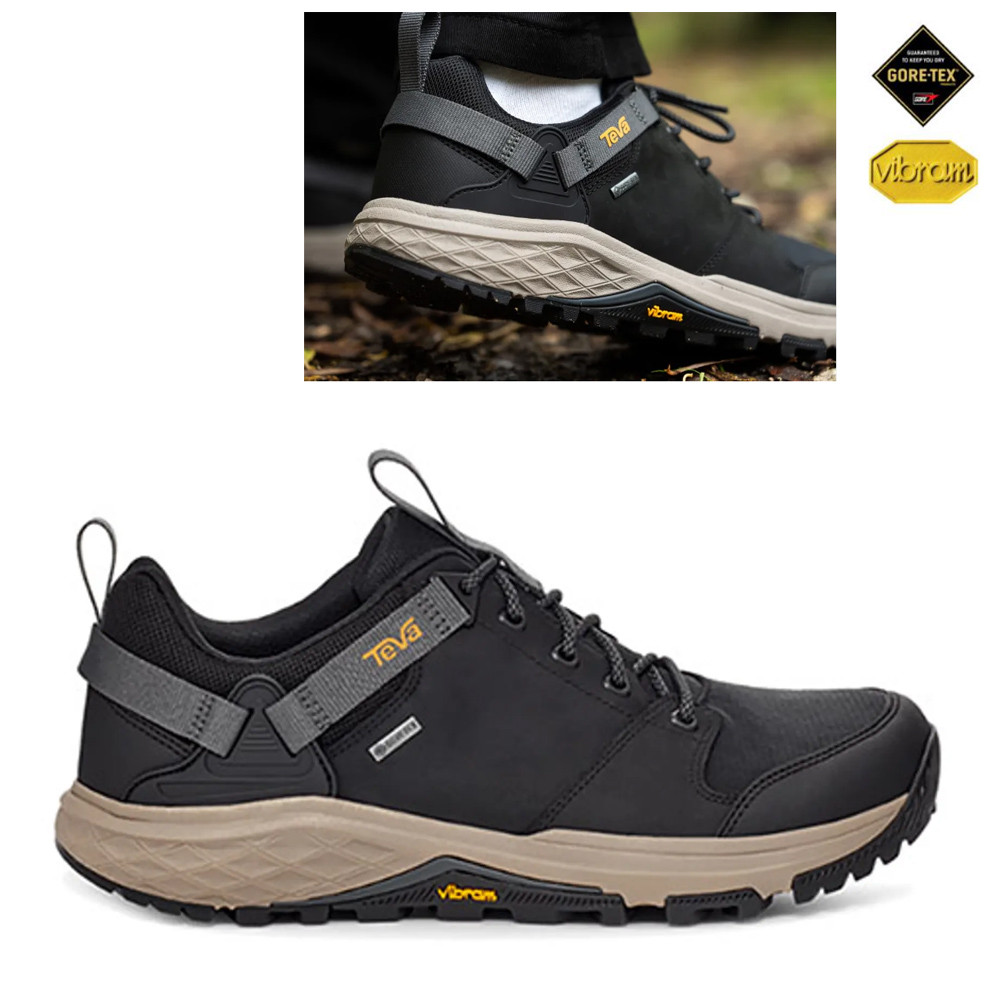 Teva - M Grandview GTX LOW  - Goretex Outdoorschuhe, schwarz von Teva