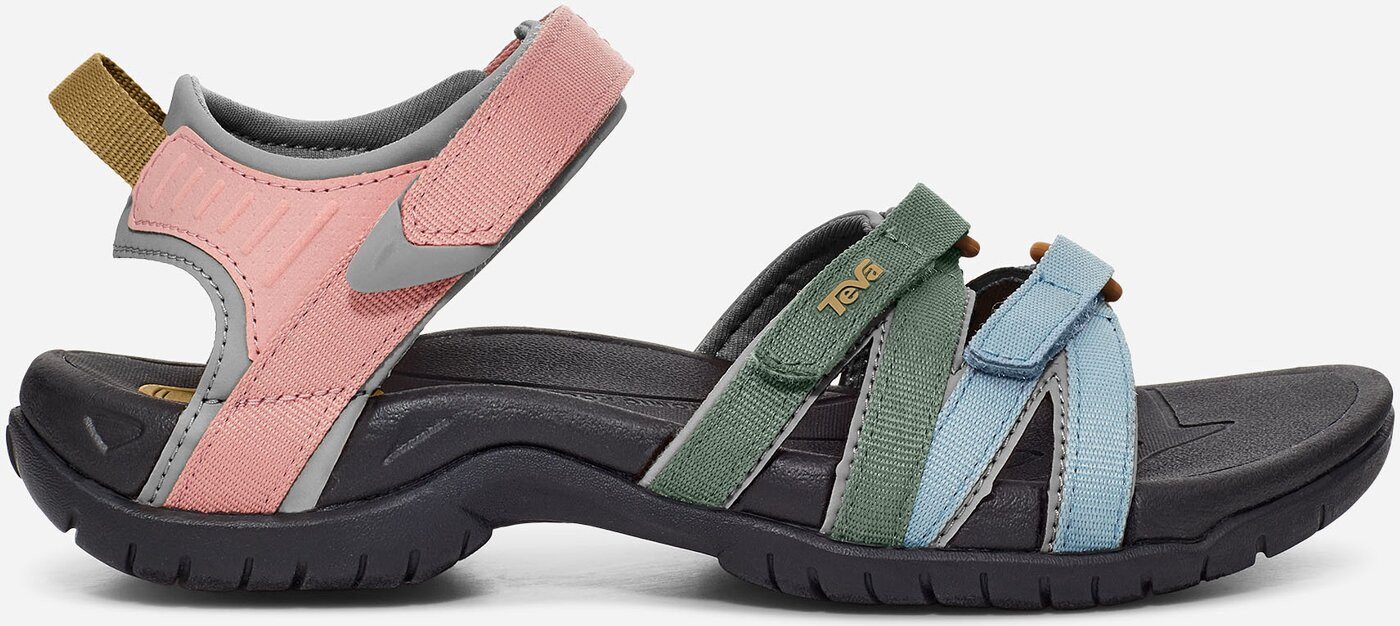 Teva W Tirra - Damen Sandale - Light Earth Multi Trekkingsandale von Teva