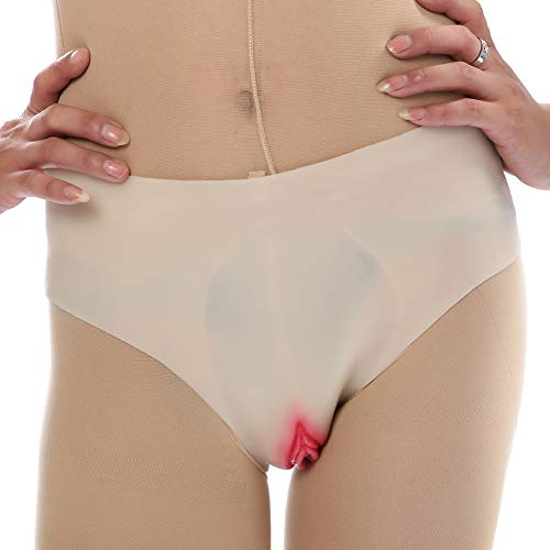 SilikonhöSchen FüR Crossdresser - Realistische GefäLschte Vagina Camel Toe Silikon Thong Panty Hips Butt Lifter Enhancer Unterhose füR Weibliche Transgender Shemale Drag Queen,Weiß,waistline`24.93in SilikonhöSchen FüR Crossdresser - Realistische GefäLschte Vagina Camel Toe Silikon Thong Panty Hips Butt Lifter Enhancer Unterhose füR Weibliche Transgender Shemale Drag Queen,Weiß,waistline`24.93in von Tex-Eorey