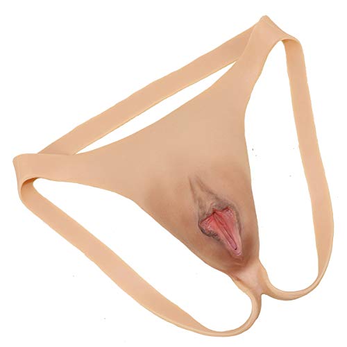 Versteckende Gaff Silicone Thong Slips - Herren Camel Toes Boxer Panty Homosexuell GefäLschte Vagina UnterwäSche füR Transgender Crossdresser Drag Queen,Asdt·withouthair Versteckende Gaff Silicone Thong Slips - Herren Camel Toes Boxer Panty Homosexuell GefäLschte Vagina UnterwäSche füR Transgender Crossdresser Drag Queen,Asdt·withouthair von Tex-Eorey