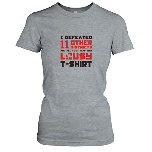 Texlab Damen District Champ T-Shirt, Grau Meliert, S Texlab Damen District Champ T-Shirt, Grau Meliert, S von Texlab