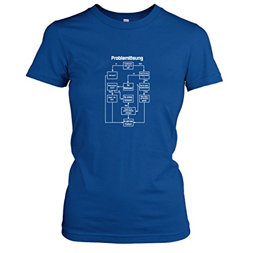 Texlab - Problemlösung - Damen T-Shirt, Größe M, Marine Texlab - Problemlösung - Damen T-Shirt, Größe M, Marine von Texlab