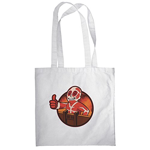 Texlab Unisex-Adult VEND-189275 Stoffbeutel, Weiß, 38 cm x 42 cm Texlab Unisex-Adult VEND-189275 Stoffbeutel, Weiß, 38 cm x 42 cm von Texlab