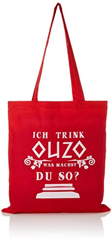 Texlab Unisex-Adult VEND-63423 Stoffbeutel, Rot, One Size Texlab Unisex-Adult VEND-63423 Stoffbeutel, Rot, One Size von TEXLAB