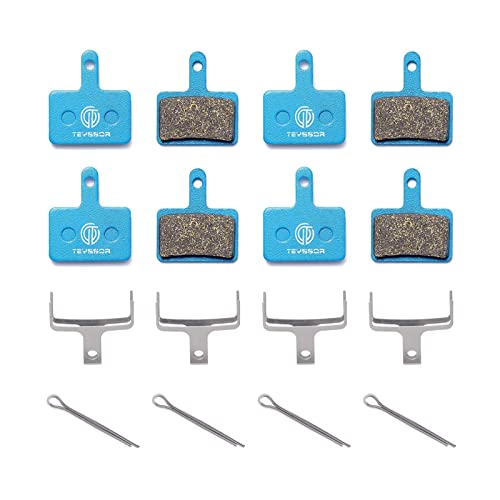 Teyssor Fahrrad Bremsbeläge 4 Paar Bremsbeläge für Shimano B01S/B03S/B05S Teyssor Fahrrad Bremsbeläge 4 Paar Bremsbeläge für Shimano B01S/B03S/B05S von Teyssor