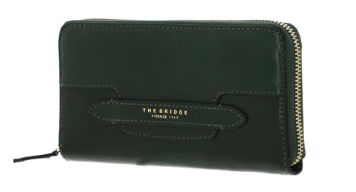 The Bridge Lucrezia Ladie's Wallet Verde Inglese ORO von The Bridge