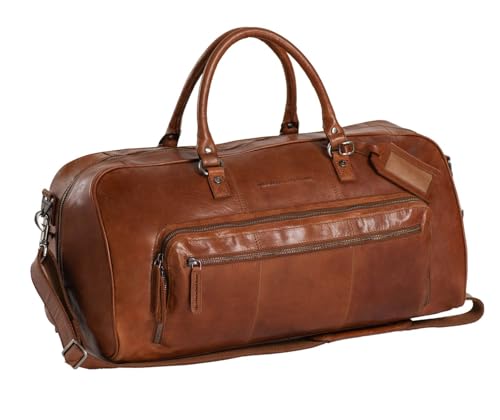 The Chesterfield Brand Antique Buff Mainz Weekender Reisetasche Leder 53 cm von The Chesterfield Brand