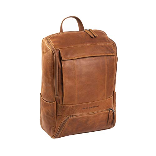 The Chesterfield Brand Rich - Rucksack 15" 40 cm cognac von The Chesterfield Brand