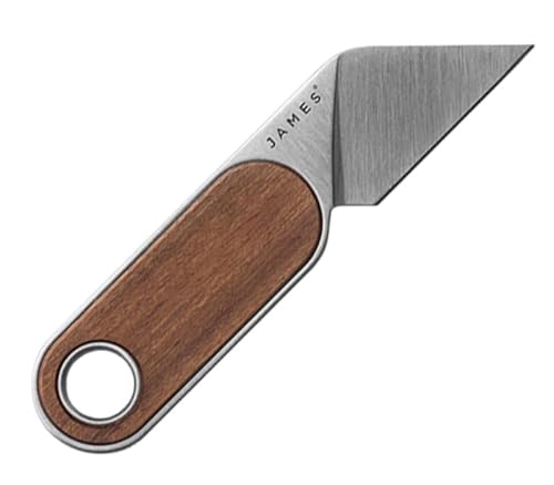 The James Brand Taschenmesser The Abbey mit Klinge aus Sandvik-Stahl und Griff aus Rosewood in der Farbe Mehrfarbig, Länge: 2,8 cm, 15 g, KN122948-00 von The James Brand