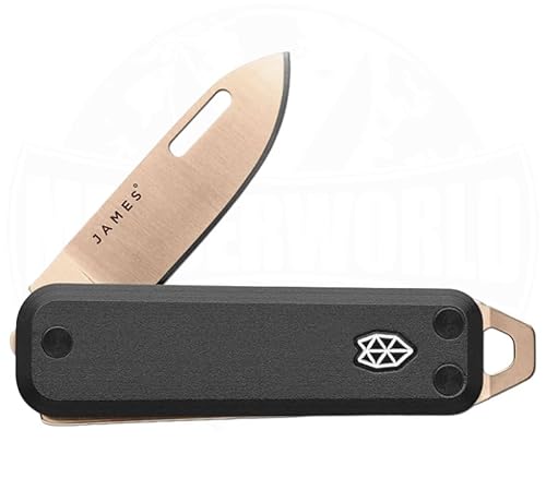 The James Brand Unisex – Erwachsene The Elko Taschenmesser, Black, 11 cm The James Brand Unisex – Erwachsene The Elko Taschenmesser, Black, 11 cm von The James Brand
