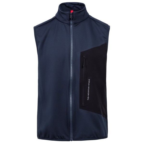 The Mountain Studio - Techno Grid Fleece Vest - Fleeceweste Gr M blau The Mountain Studio - Techno Grid Fleece Vest - Fleeceweste Gr M blau von The Mountain Studio