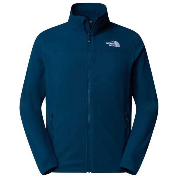 The North Face - 100 Glacier Full Zip - Fleecejacke Gr L blau von The North Face